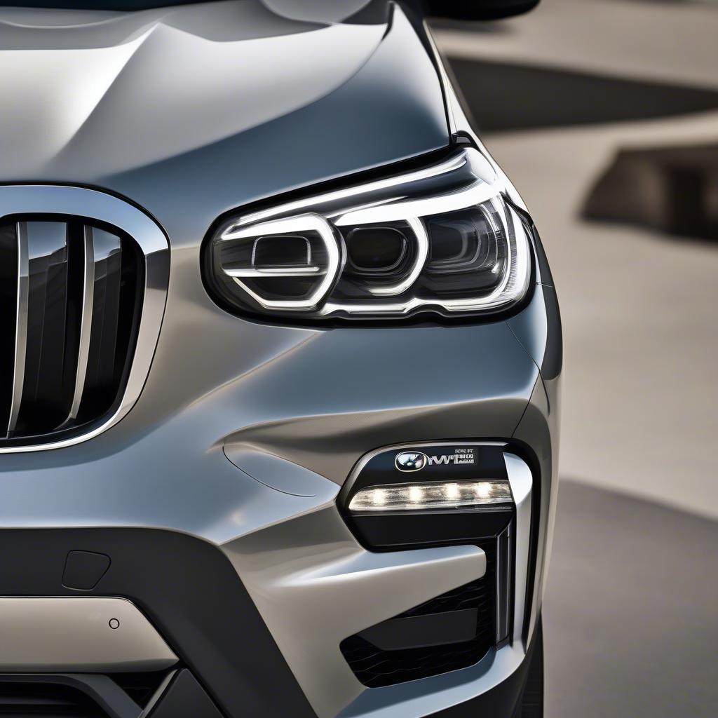 Ngoại thất BMW X3 2018 thể thao và hiện đại