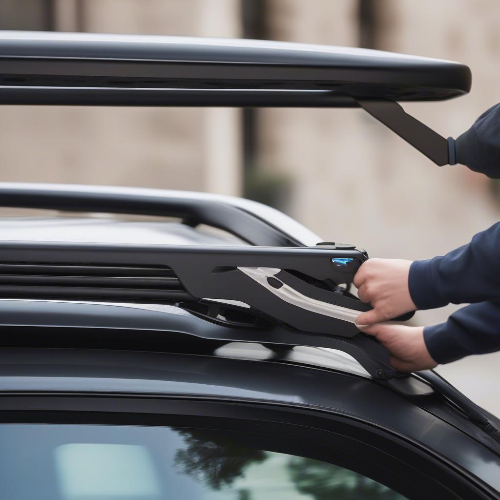 Lắp đặt Roof Rack trên BMW i3