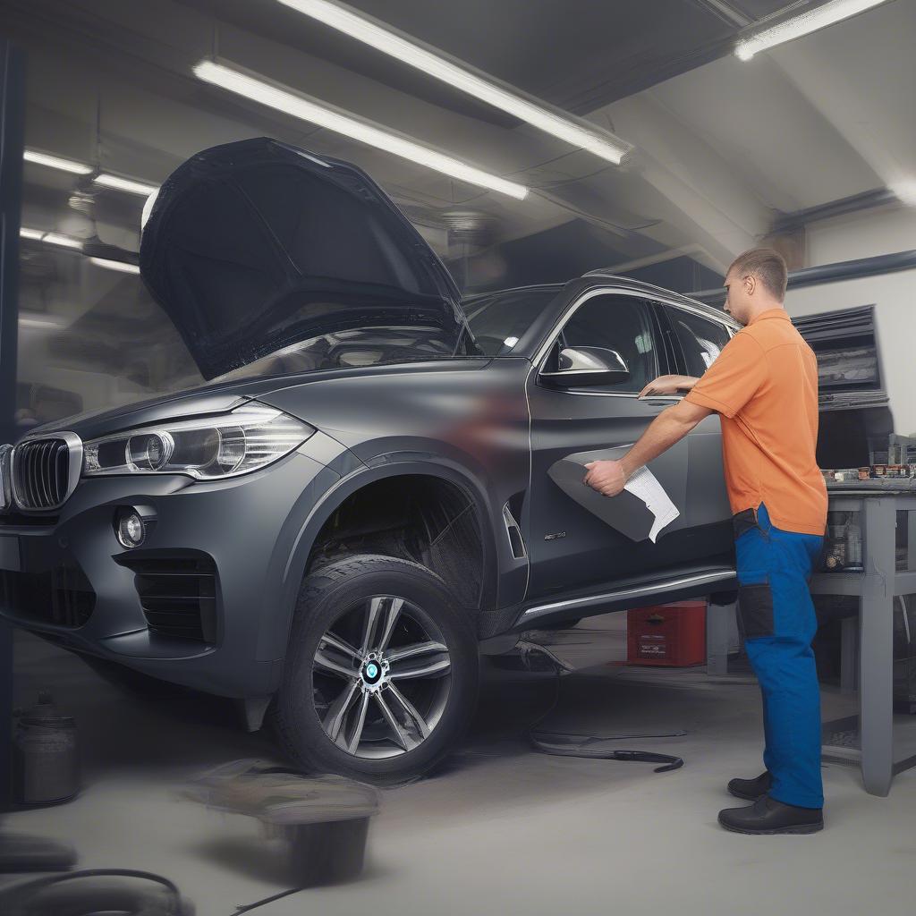 Sổ tay sửa chữa BMW X5 - Bảo dưỡng định kỳ