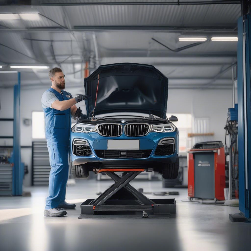 Tìm kiếm gara sửa máy lạnh BMW uy tín tại Tp HCM