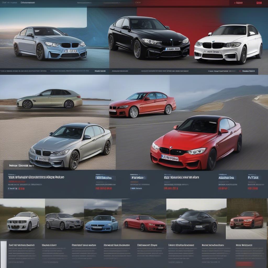 Các website mua bán xe BMW M3 đã qua sử dụng tại Anh