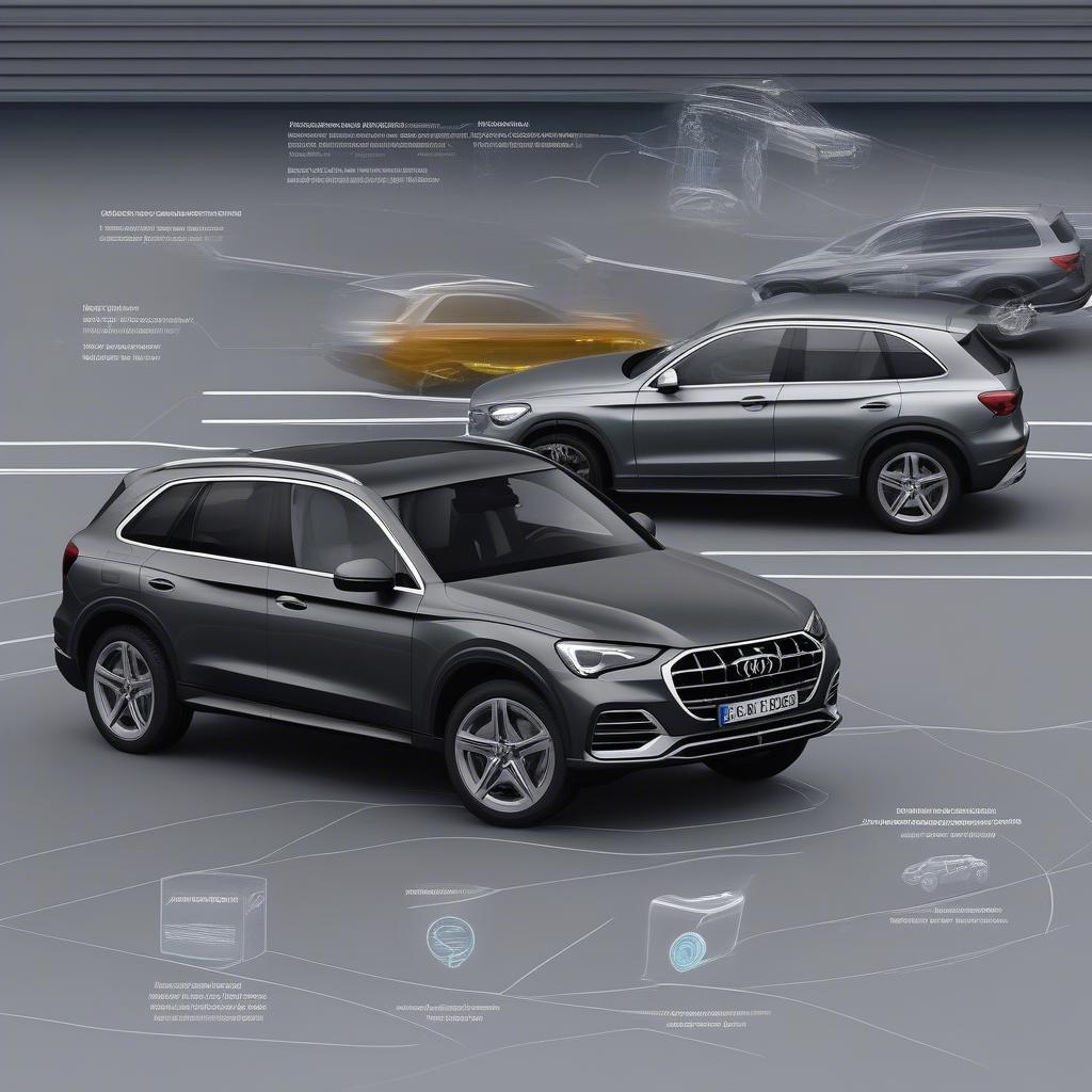 An toàn và công nghệ trên Audi Q5, Mercedes-Benz GLC 300 và BMW X3