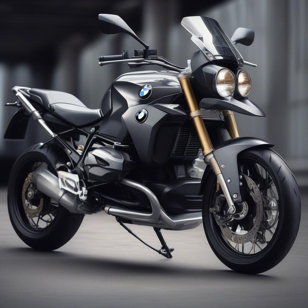 Hình ảnh chiếc BMW moto khoe sắc vóc mạnh mẽ