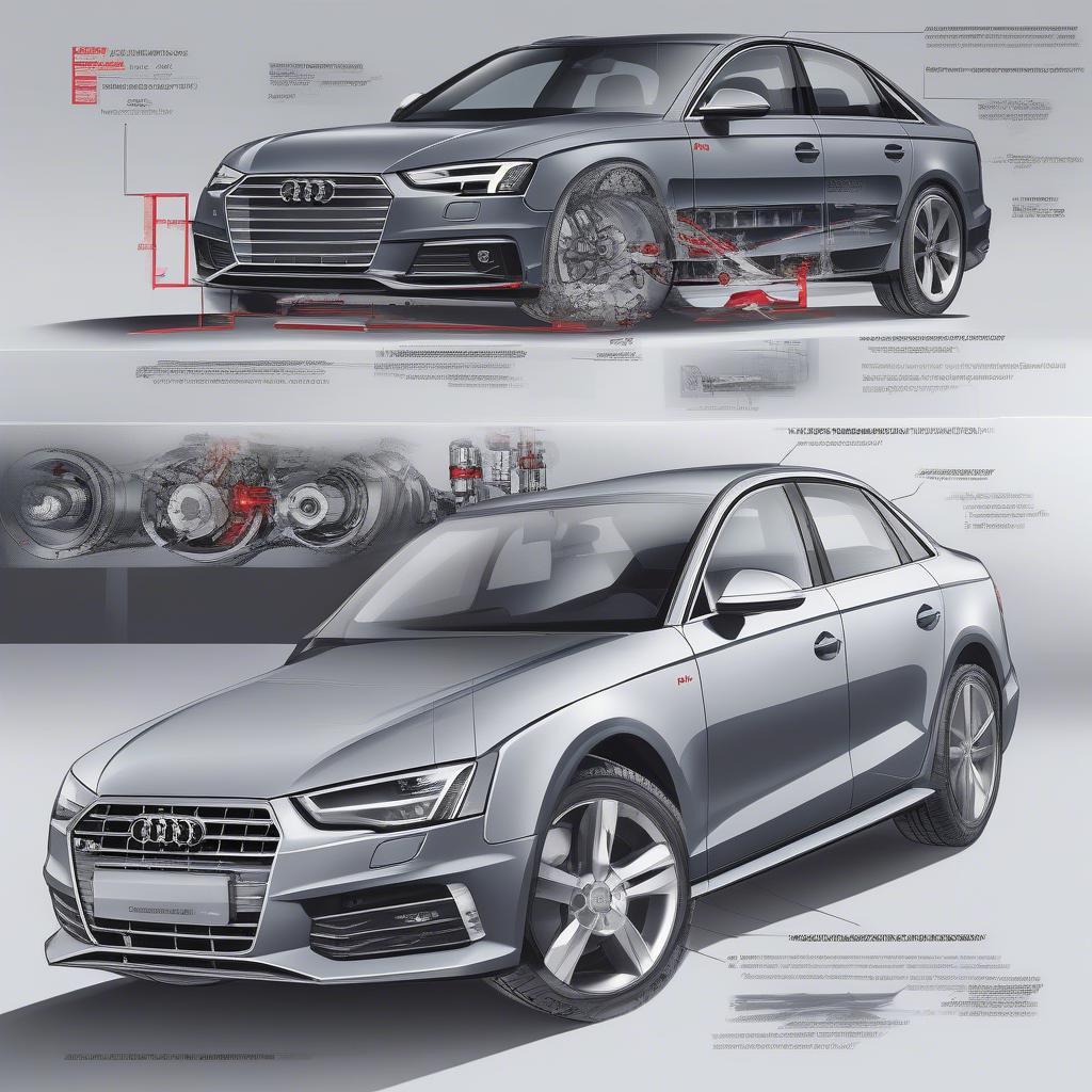 Hệ dẫn động Audi S4