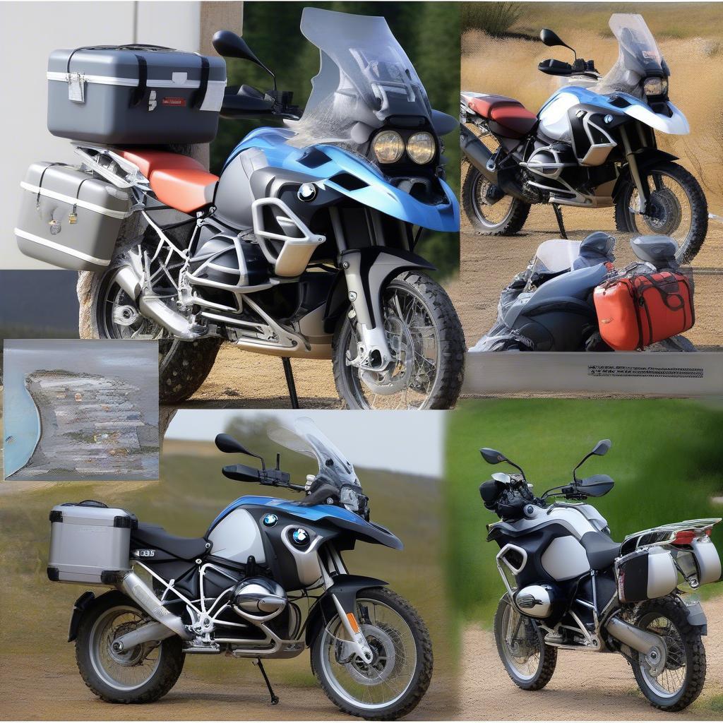 Các loại bagagerie BMW 1200 GS