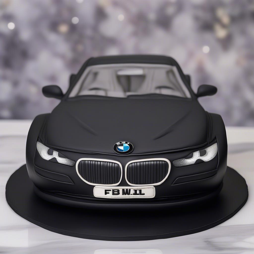 Bánh sinh nhật xe BMW đẳng cấp