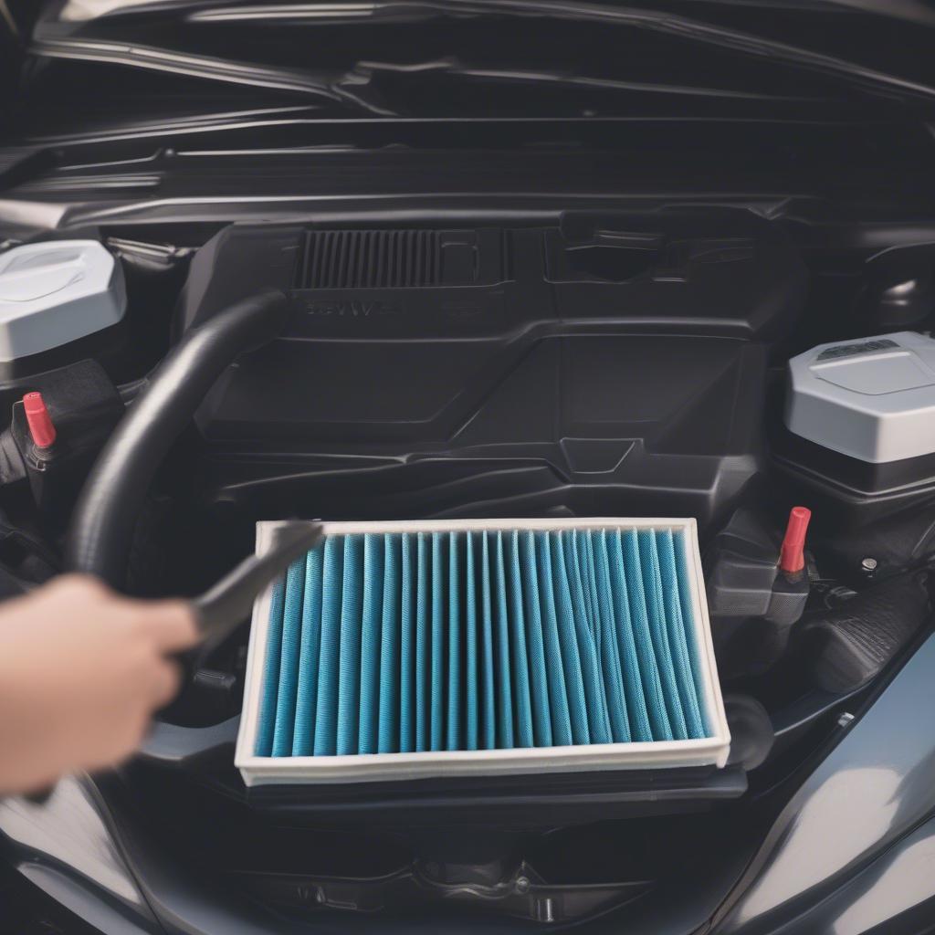 Bảo dưỡng air intake BMW 320i