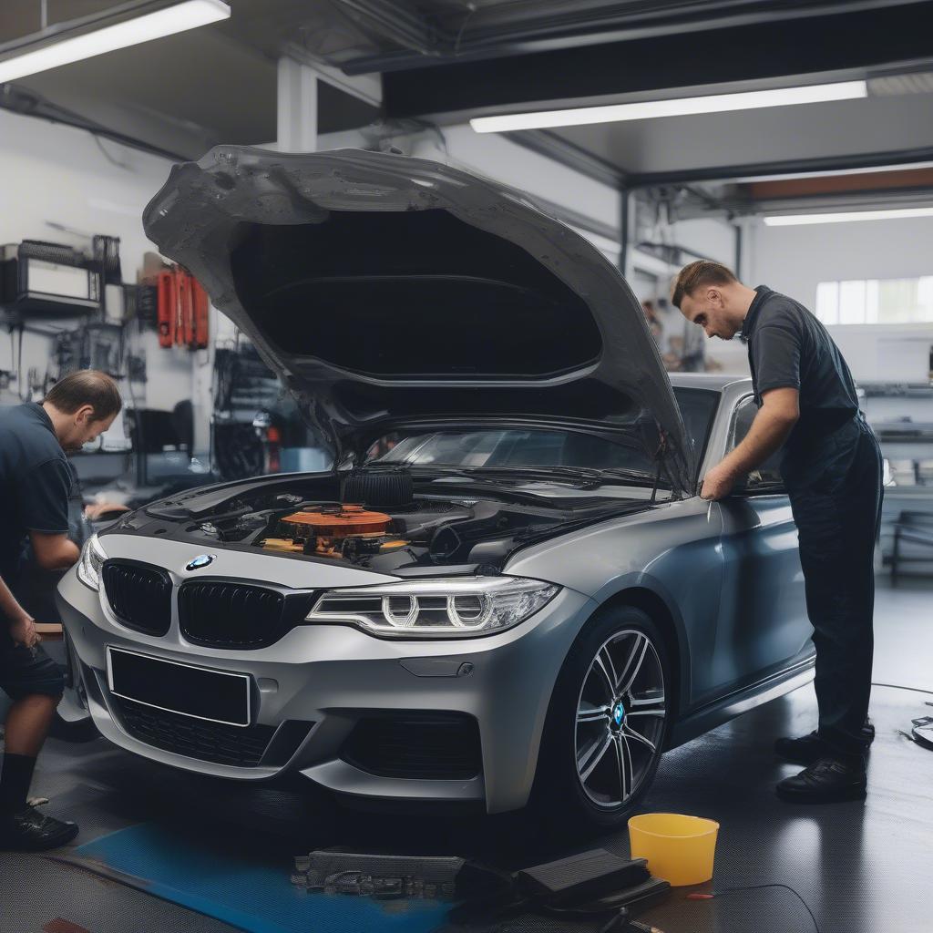 Bảo dưỡng xe BMW định kỳ