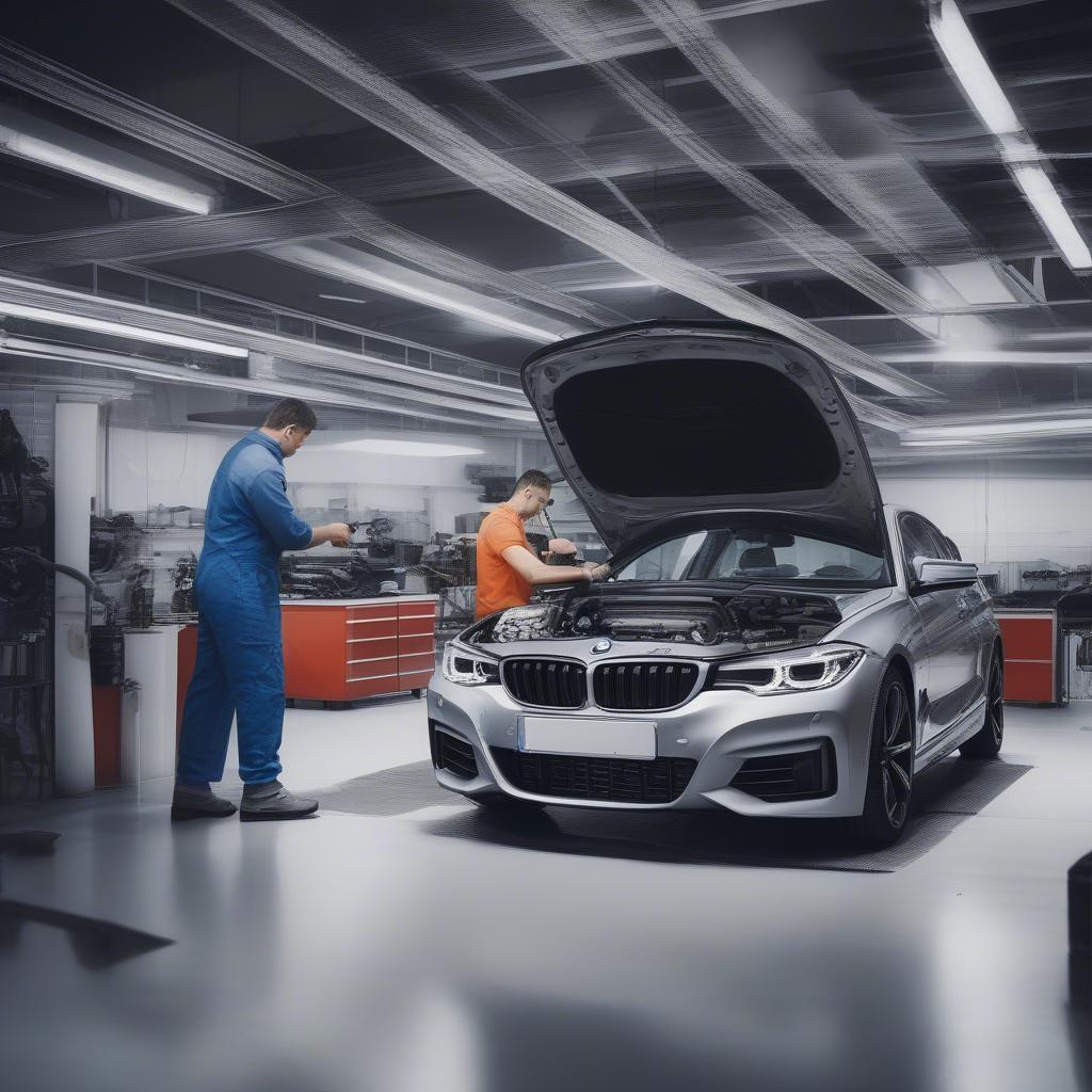 Bảo dưỡng BMW chính hãng tại BMW Cầu Giấy