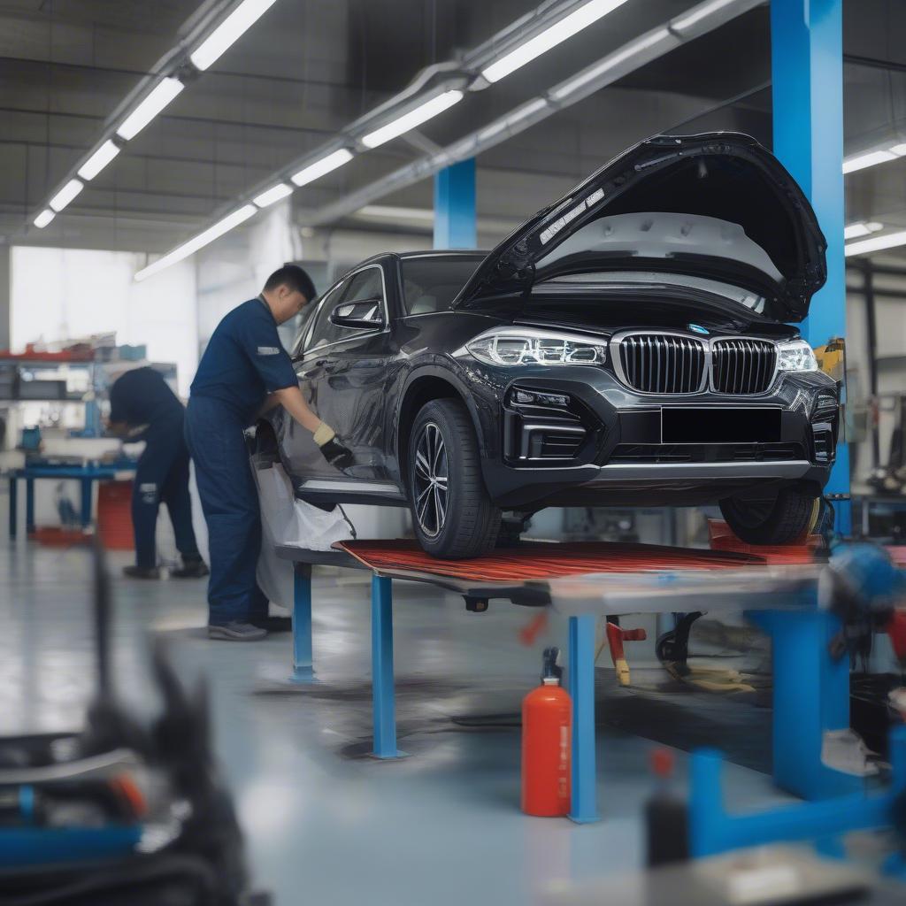 Bảo dưỡng định kỳ cho xe BMW tại BMW Cầu Giấy