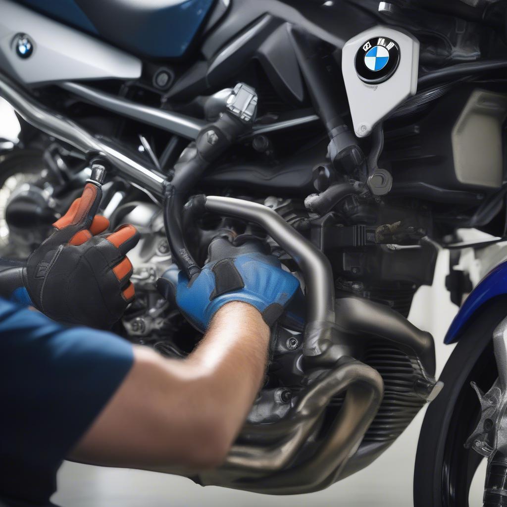 Bảo dưỡng BMW F800R 2015