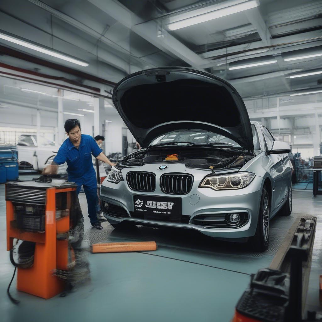 Bảo dưỡng BMW tại Cầu Giấy