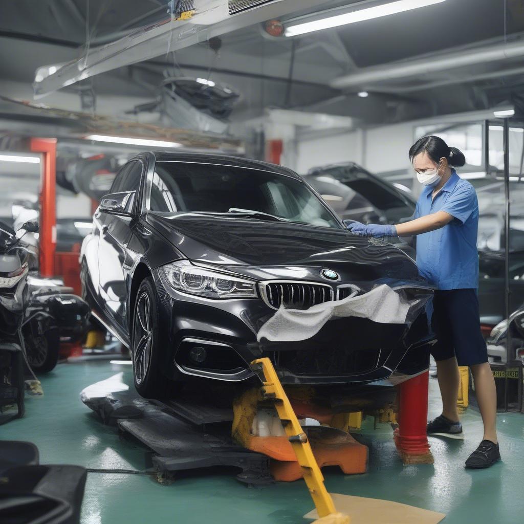 Bảo dưỡng định kỳ BMW tại Cầu Giấy