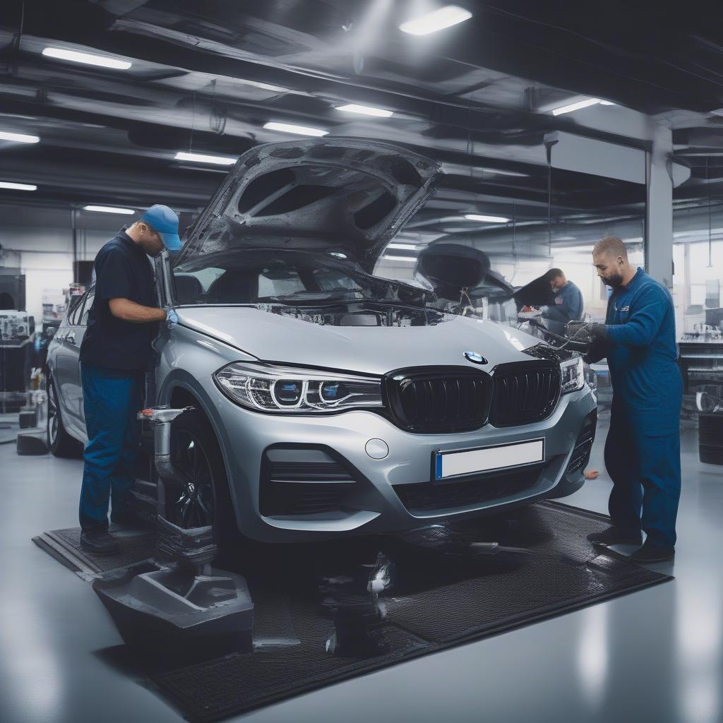 Bảo dưỡng hộp số tự động BMW