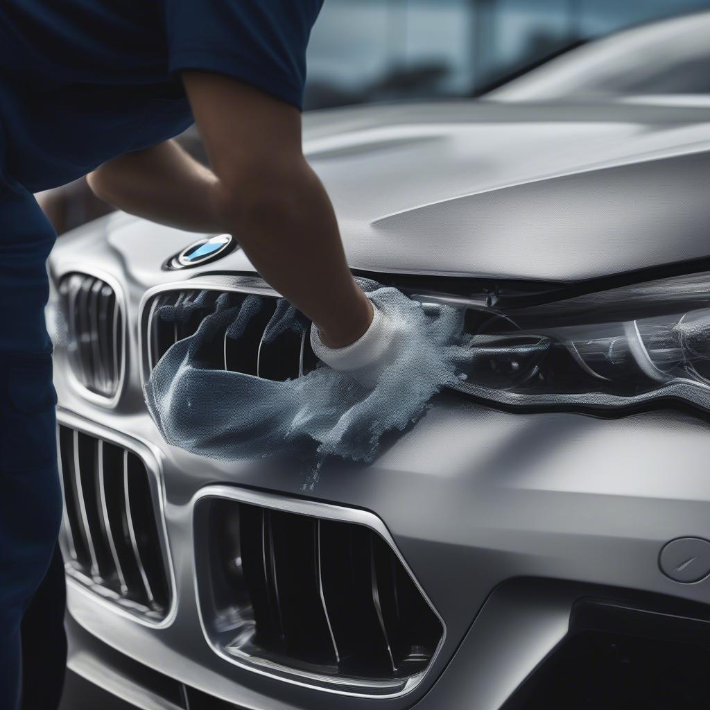 Bảo dưỡng nhôm kính BMW