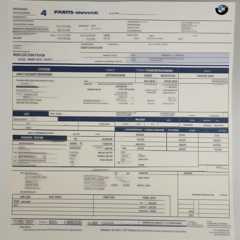 Báo giá sửa chữa BMW