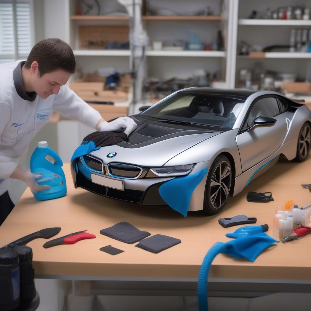 Bảo quản xe điều khiển BMW i8 Rastar