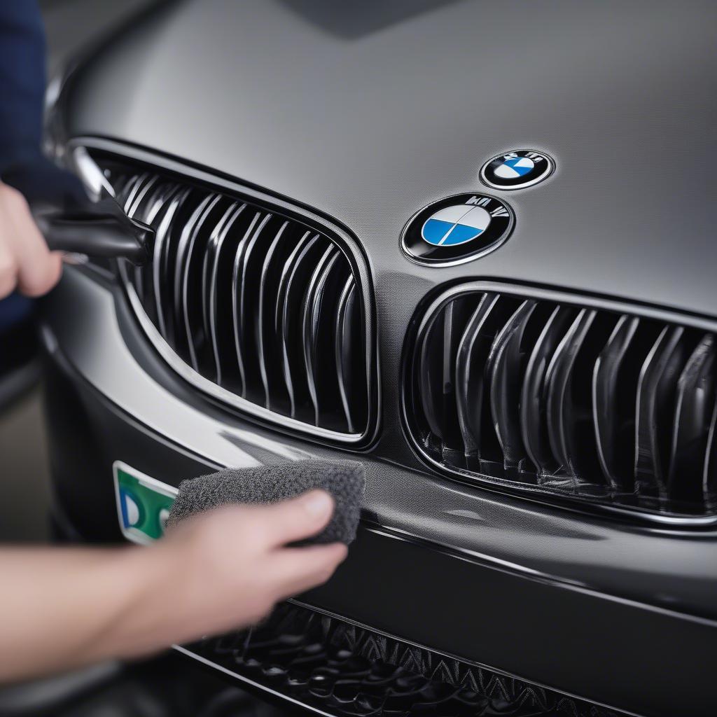 Cách bảo vệ 3 sọc trên lưới tản nhiệt BMW