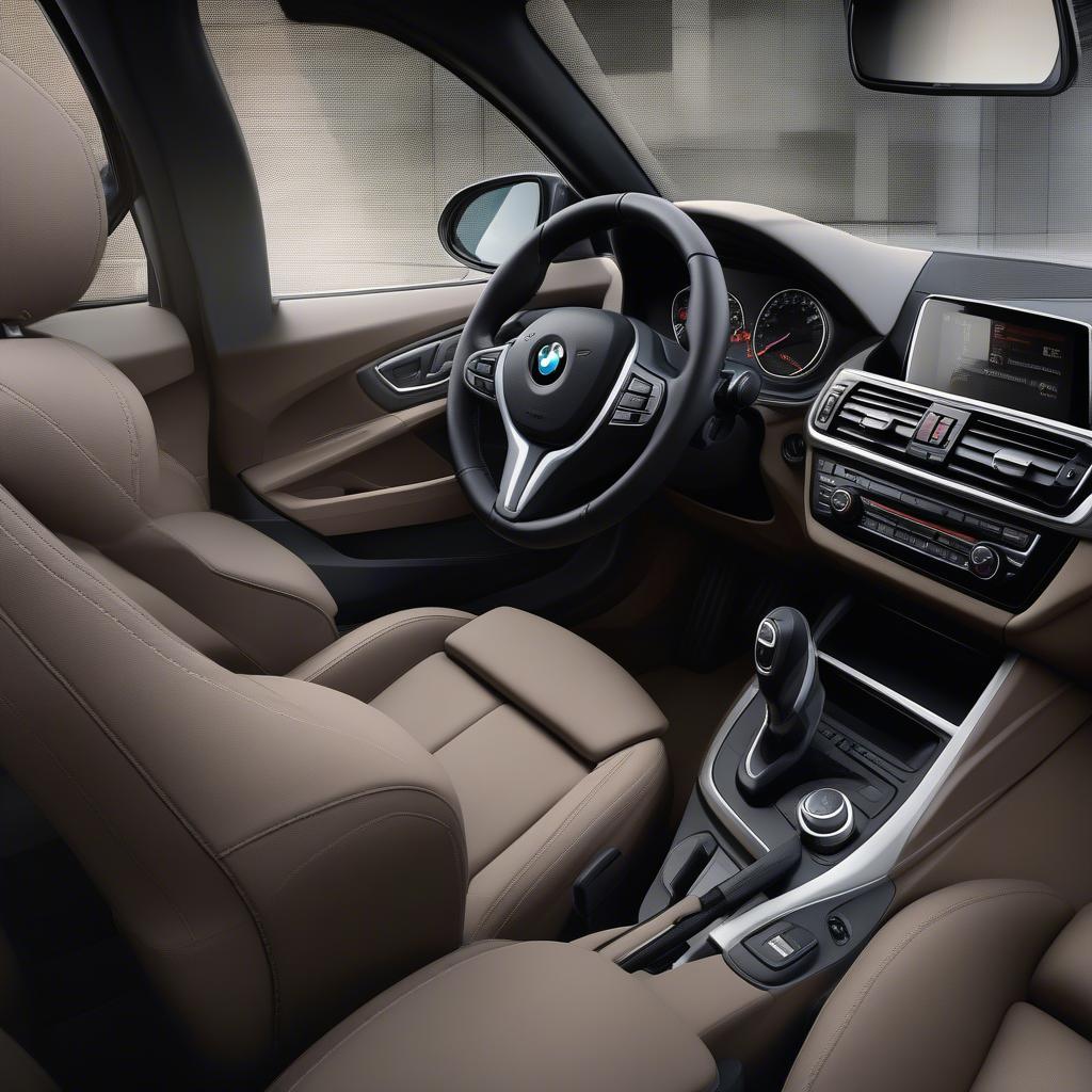 Nội thất sang trọng của BMW 1 Serie Lease