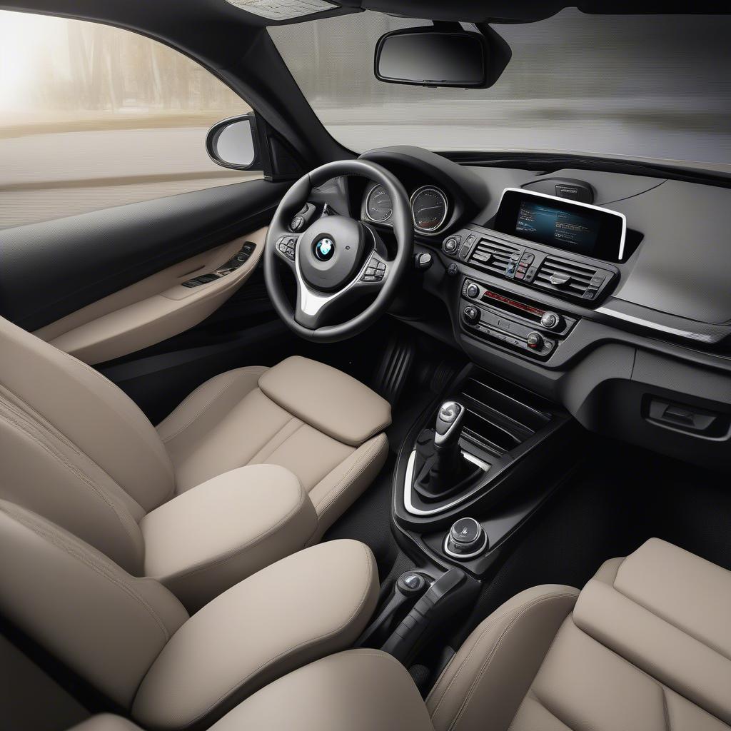 BMW 116i Cũ: Nội Thất Tiện Nghi