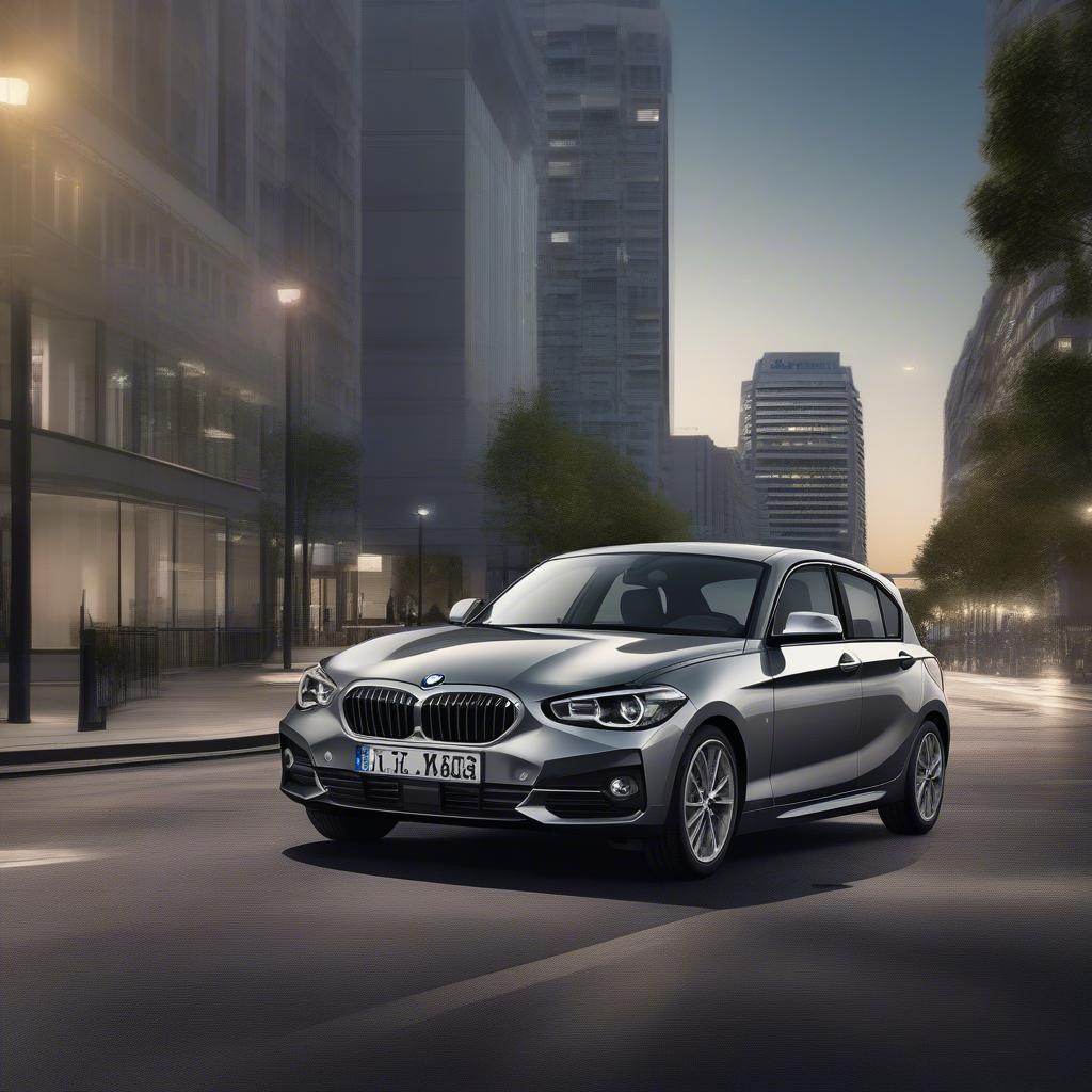 Thiết kế ngoại thất BMW 116i thể thao và hiện đại