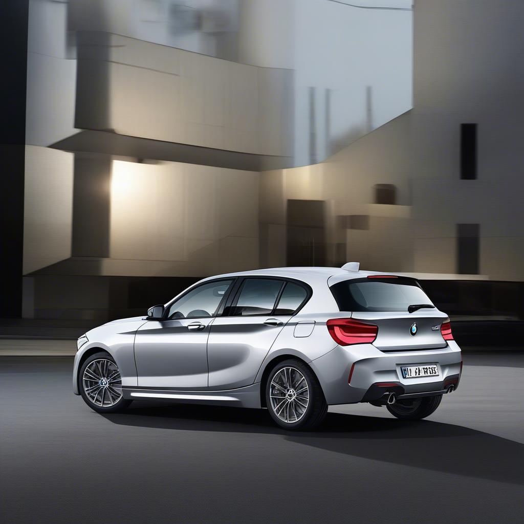 BMW 118i M Sport với thiết kế ngoại thất thể thao và năng động