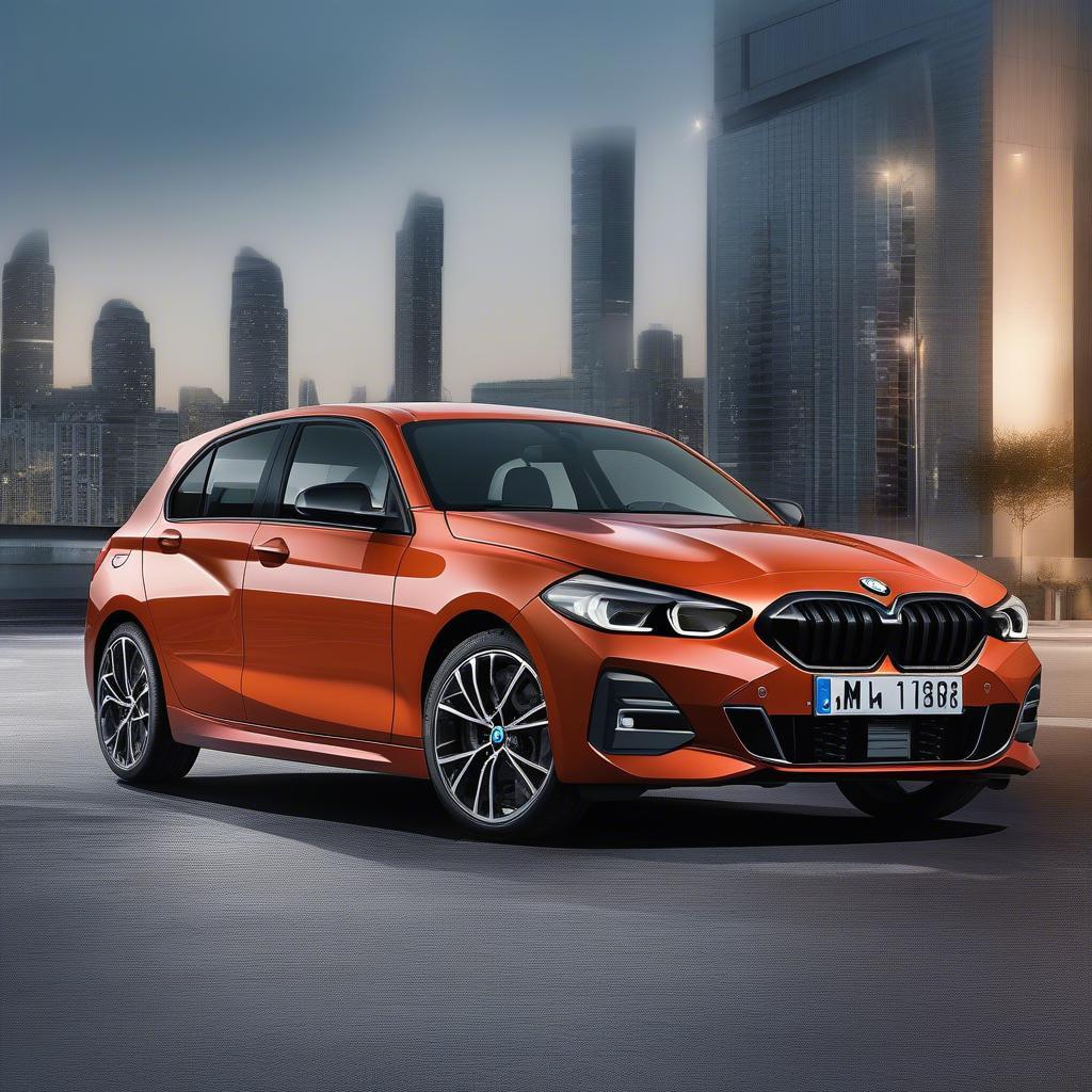 BMW 118i M với thiết kế ngoại thất thể thao và hiện đại