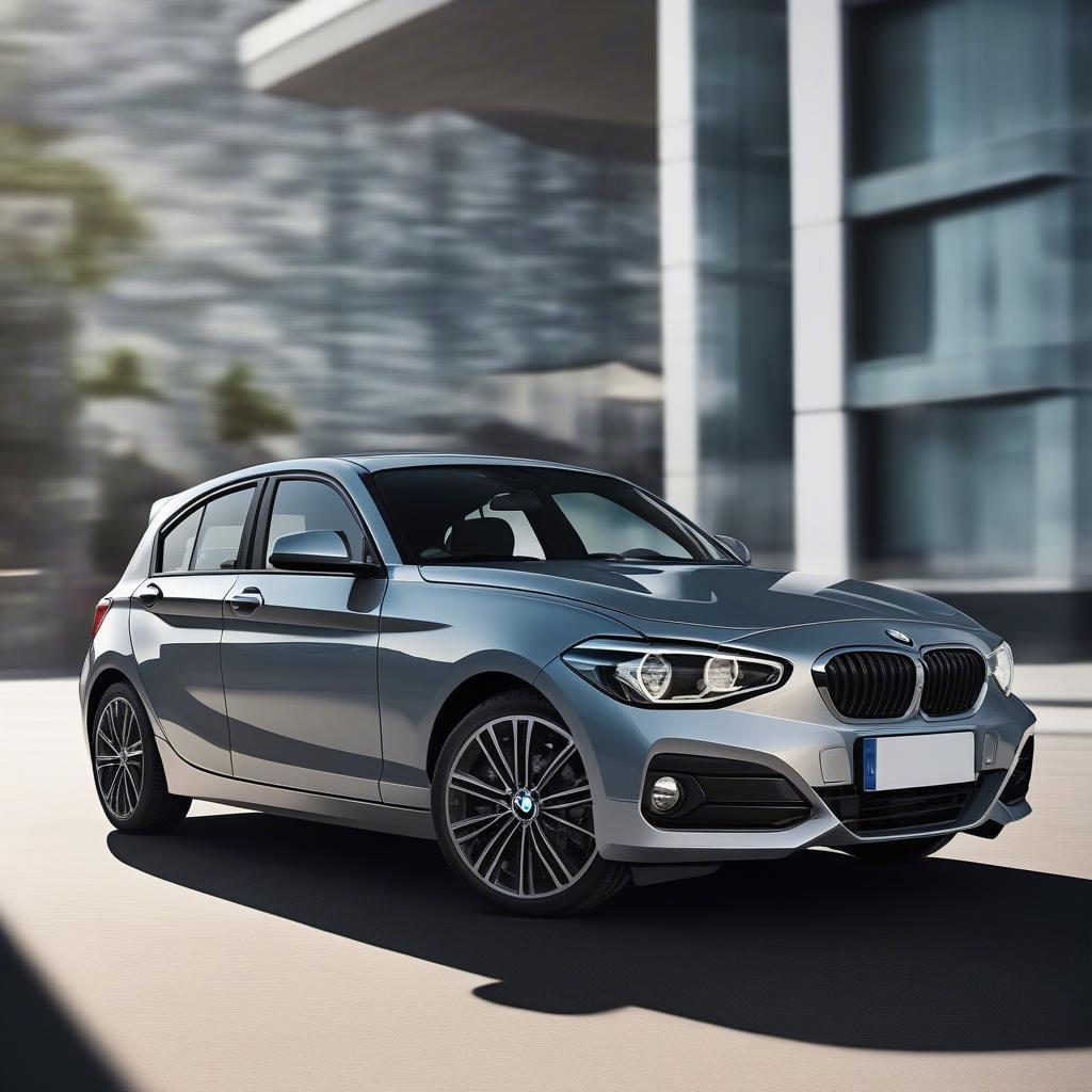 BMW 118i ngoại thất thể thao mạnh mẽ