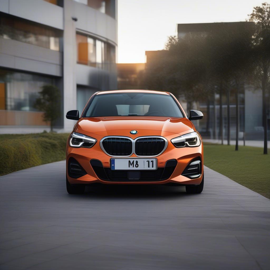 BMW 118i Sunset Orange Ngoại Thất Ấn Tượng