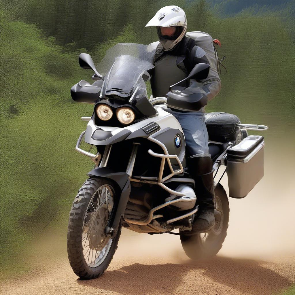 BMW 1200 GSA 2008 Offroad