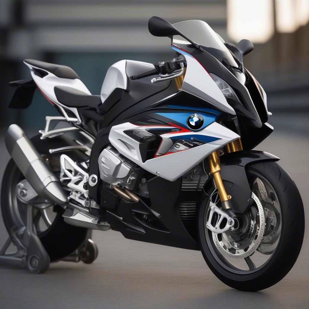 BMW 1200 RR với thiết kế hiện đại và sang trọng