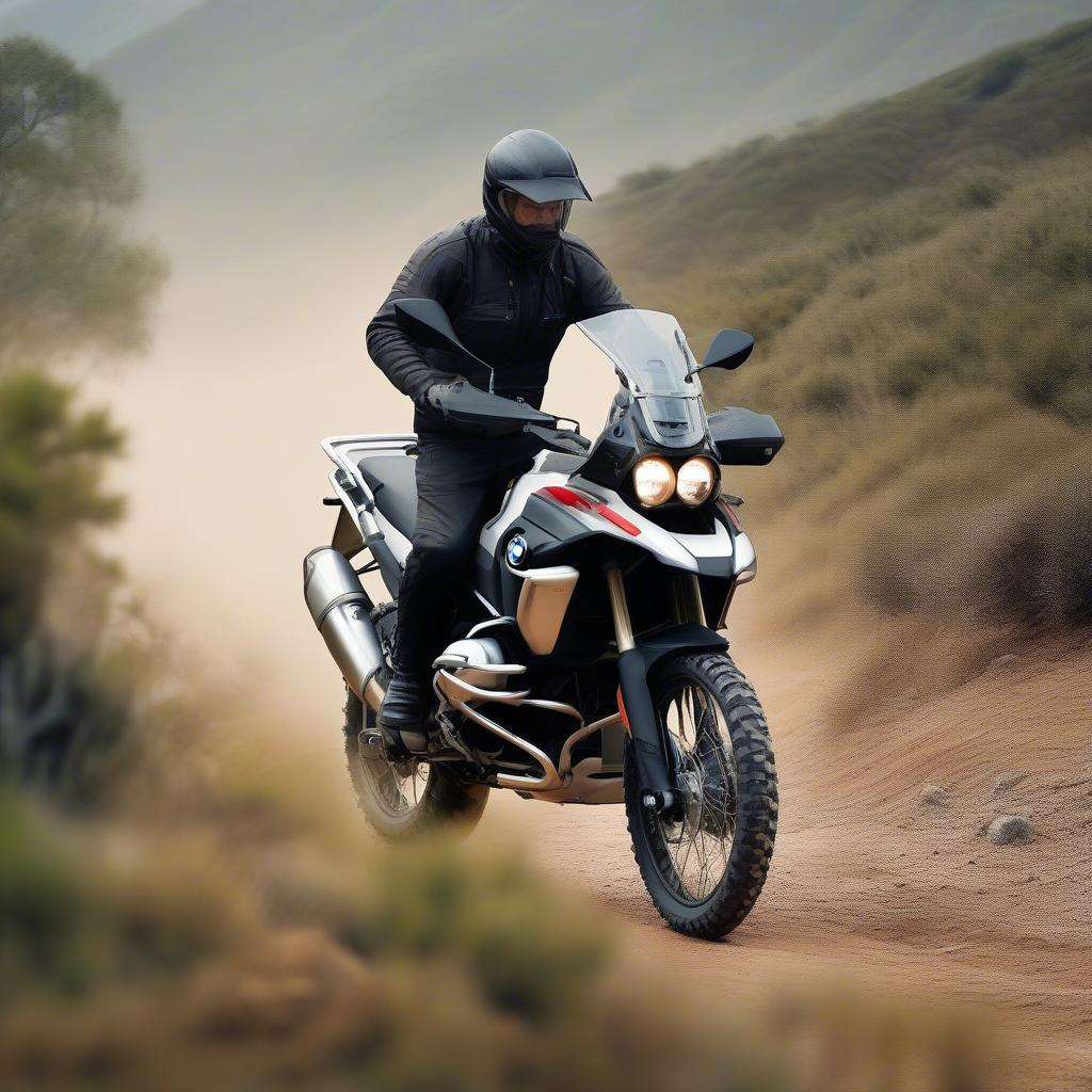 BMW 1200cc phiêu lưu off-road