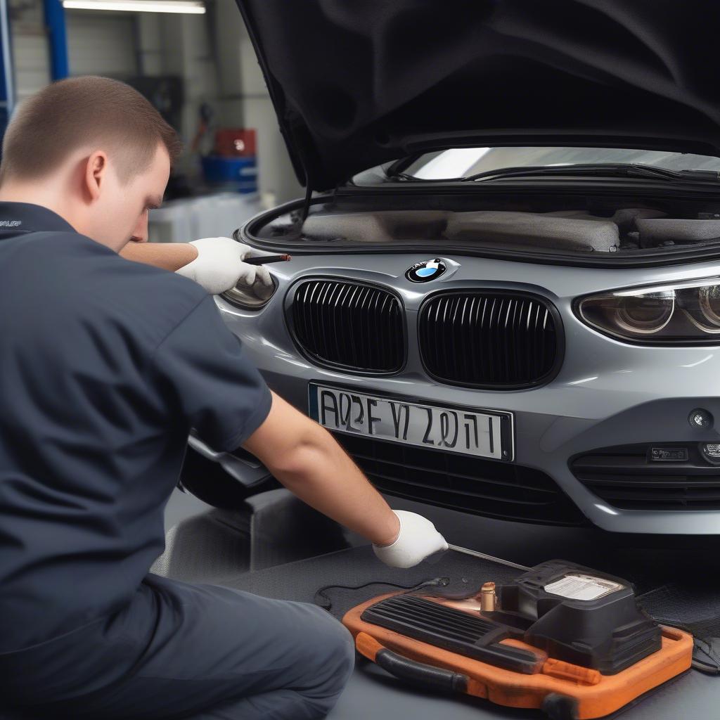 Bảo dưỡng BMW 120d DPF