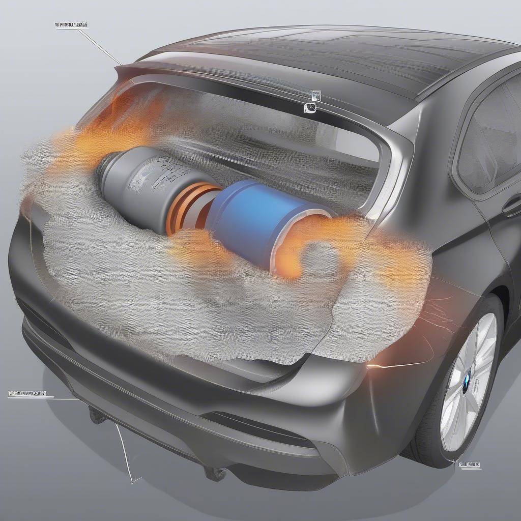 BMW 120d DPF hoạt động