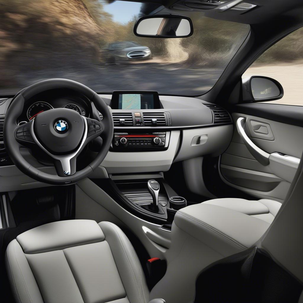 BMW 135i: Nội thất sang trọng, tiện nghi