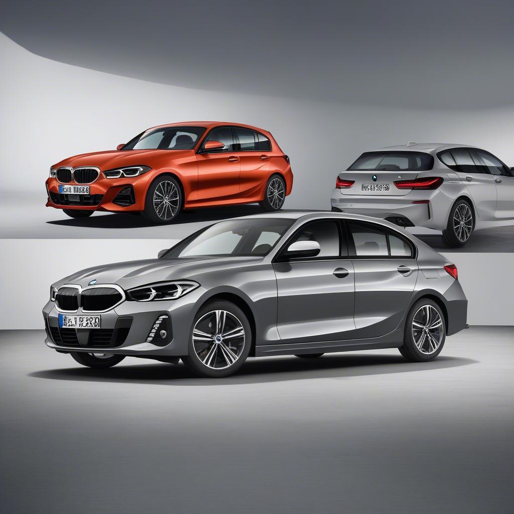 So sánh kích thước BMW 1er và 3er