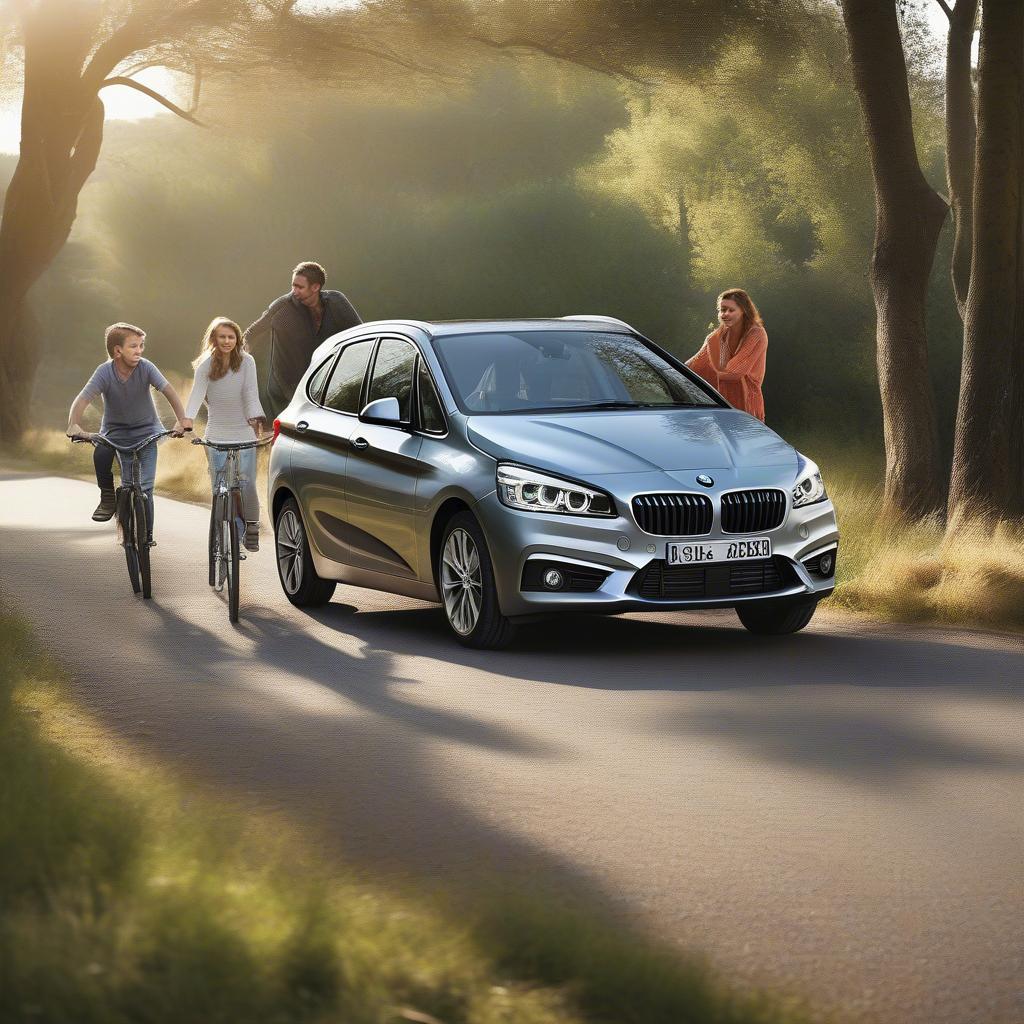 BMW 218d Active Tourer Gia Đình