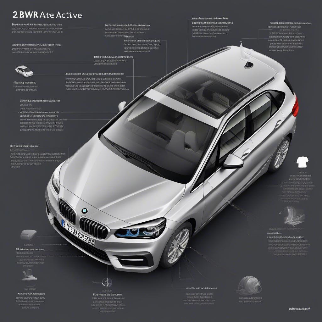 Tính năng an toàn BMW 218i Active Tourer 2018