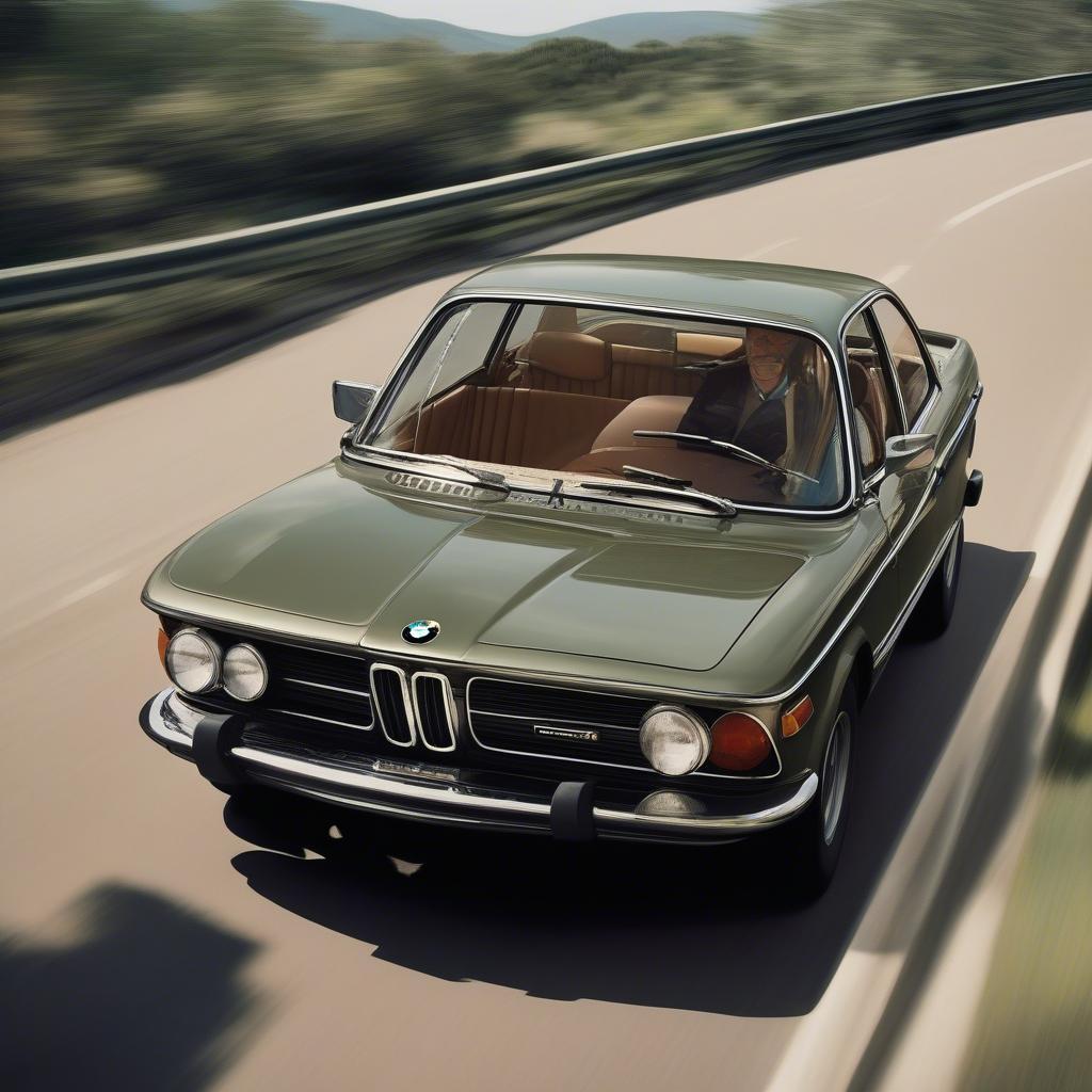 BMW 3.0 1972: Trải nghiệm lái