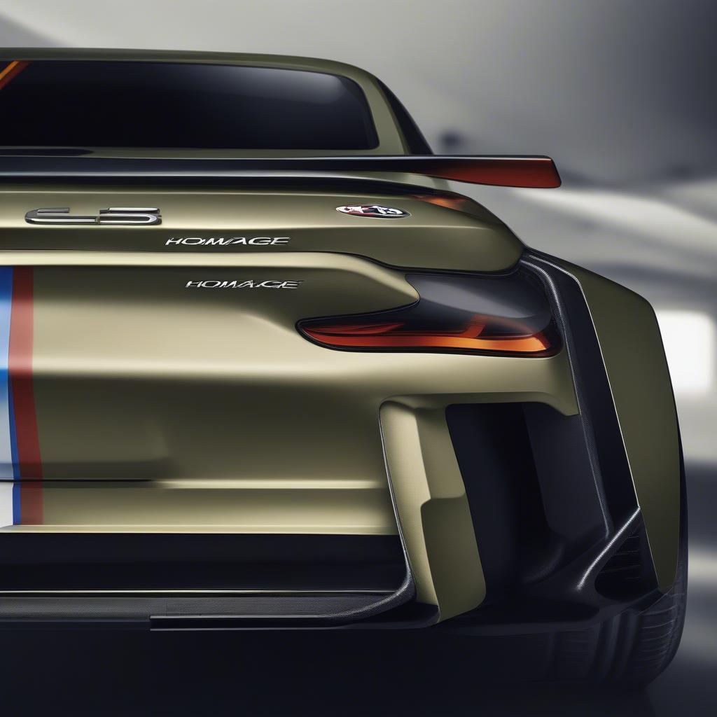 BMW 3.0 CSL Hommage 2015 Ngoại Thất