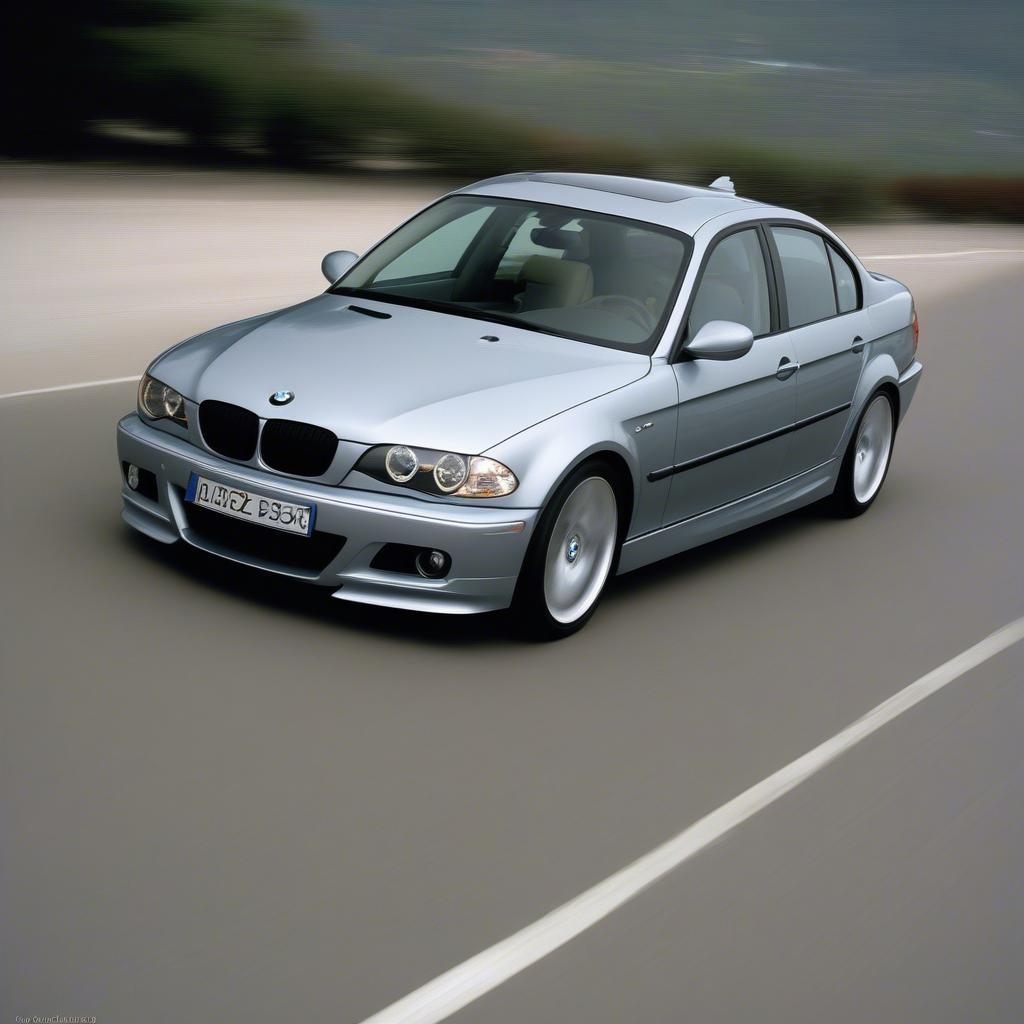 BMW 3 2004 Ngoại Thất: Thiết kế thể thao, mạnh mẽ