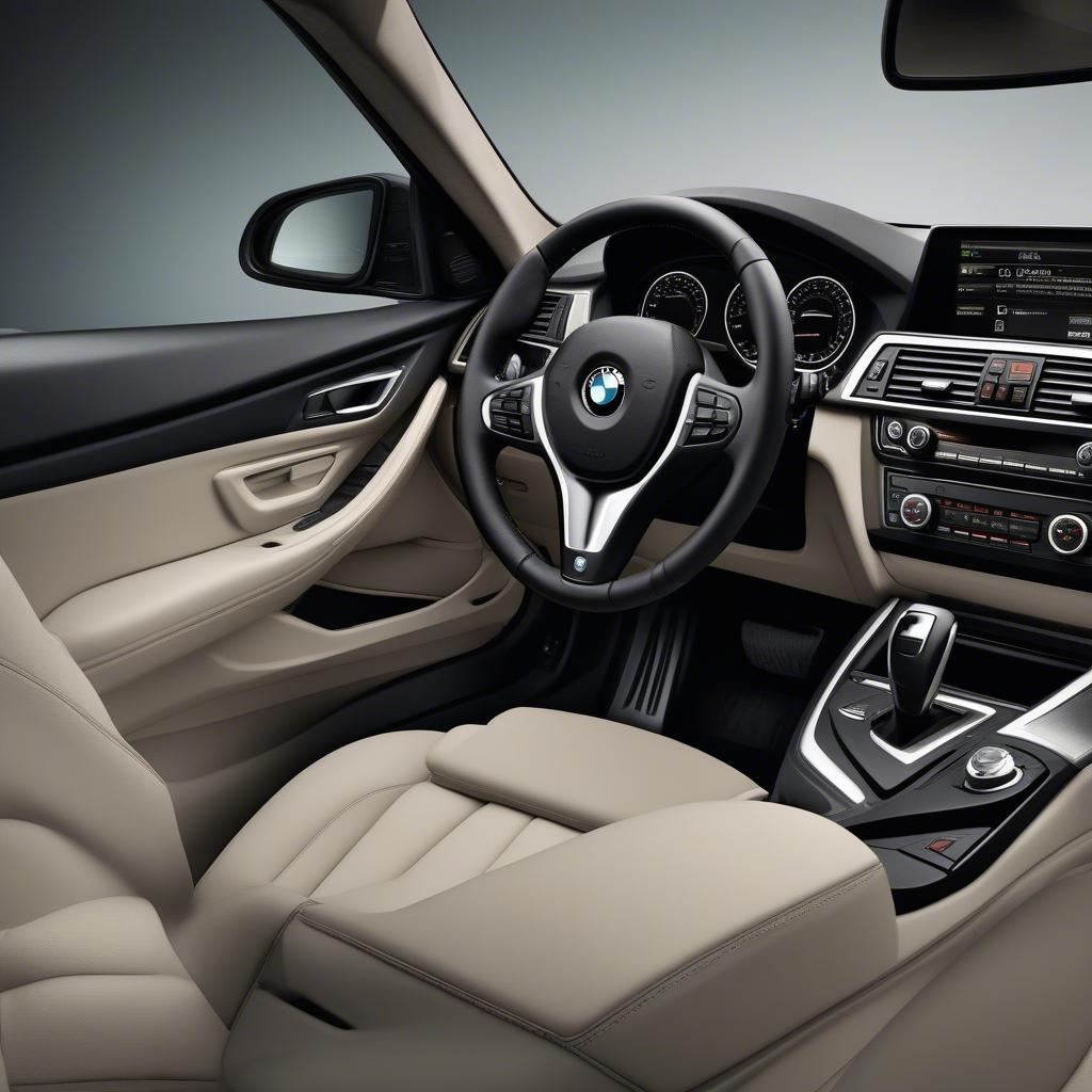 Nội thất BMW 3 Series 2016