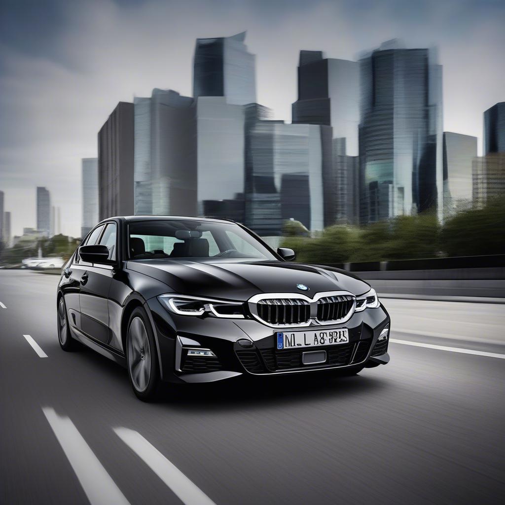 BMW 3 Series 2019 All Black Ngoại Thất