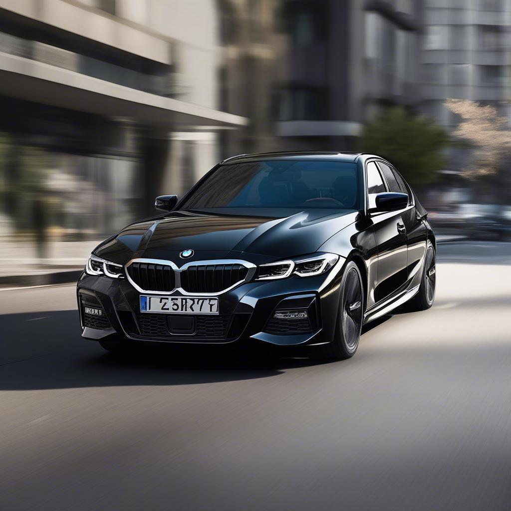 BMW 3 Series 2019 Black M Sport Ngoại Thất