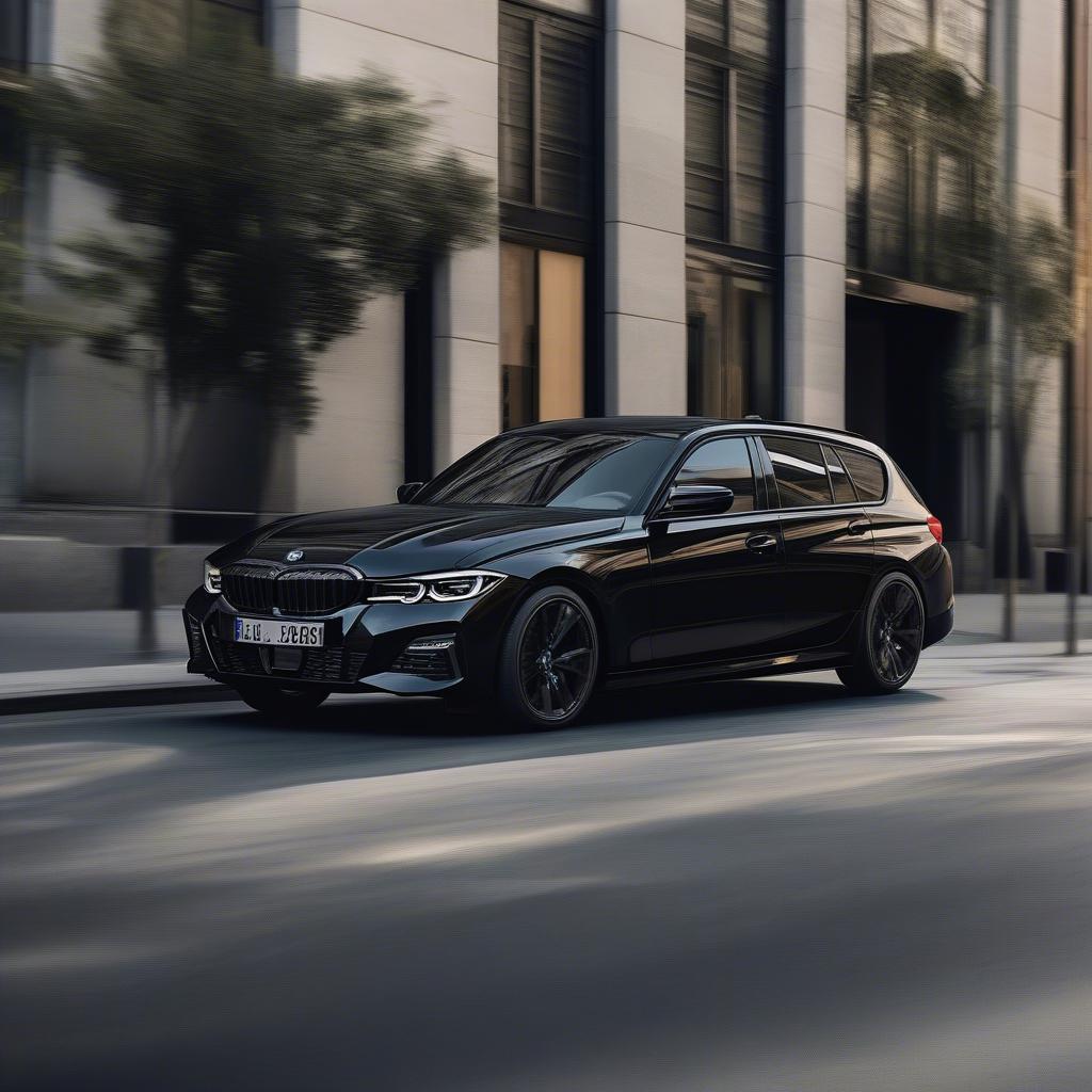 BMW 3 Series 2019 Black Rims Ngoại Thất