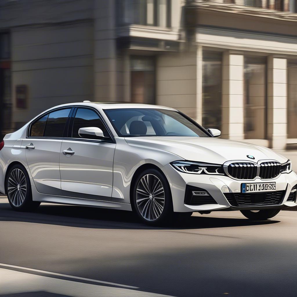 BMW 3 Series 2019 White Ngoại Thất