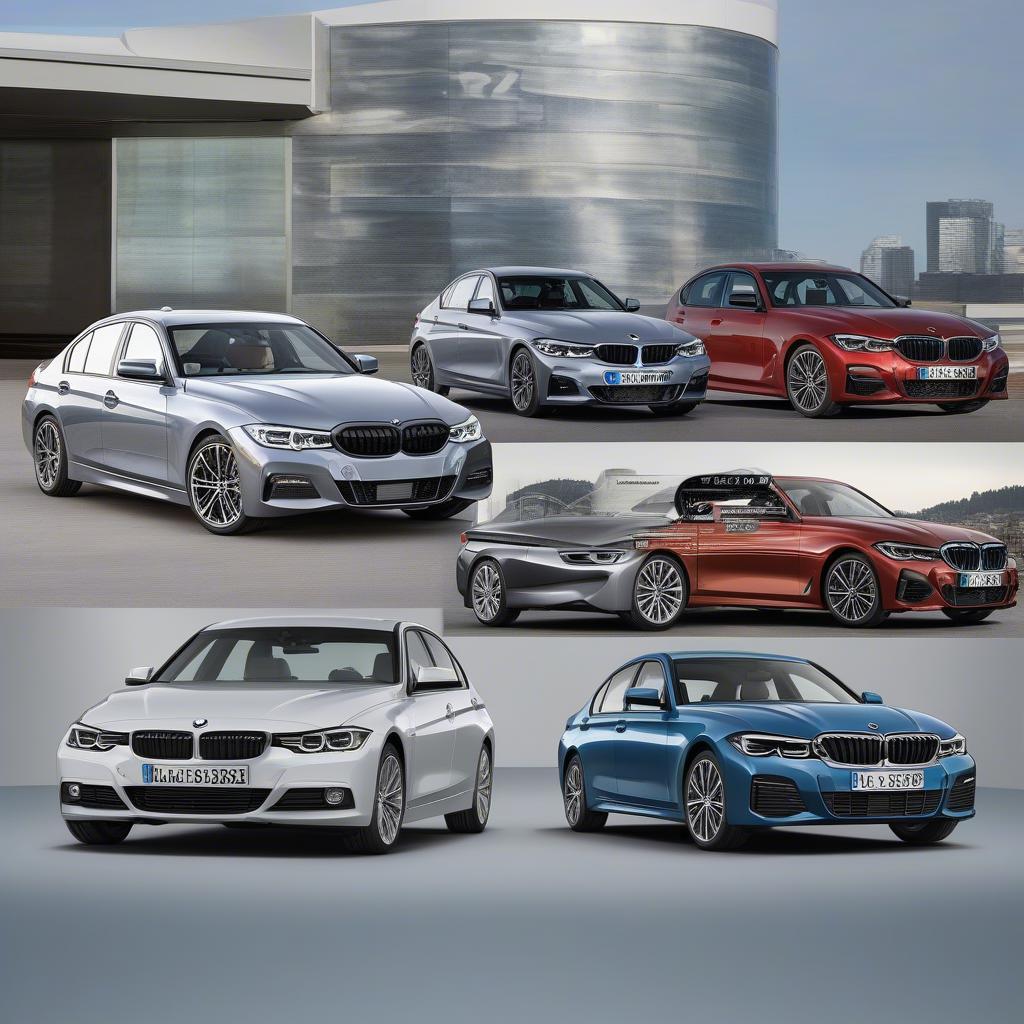 Các đời xe BMW 3 Series phổ biến