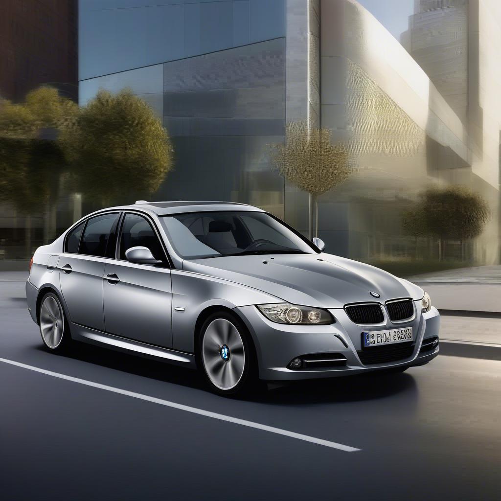 BMW 3 Series E90 ngoại thất thể thao và sang trọng