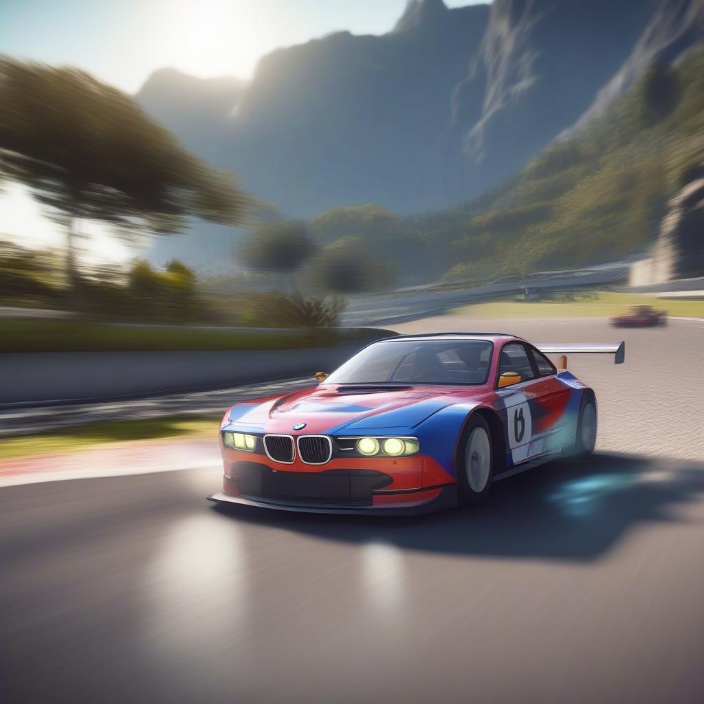 BMW 3.0 CSL Hommage Asphalt 8 Đường Đua