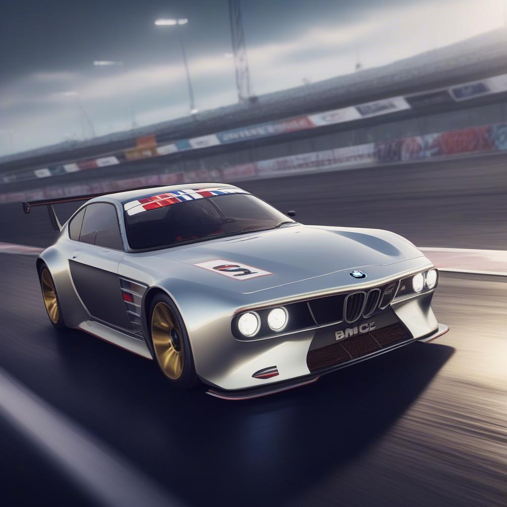 Ngoại thất BMW 3.0 CSL Hommage trong Asphalt 9